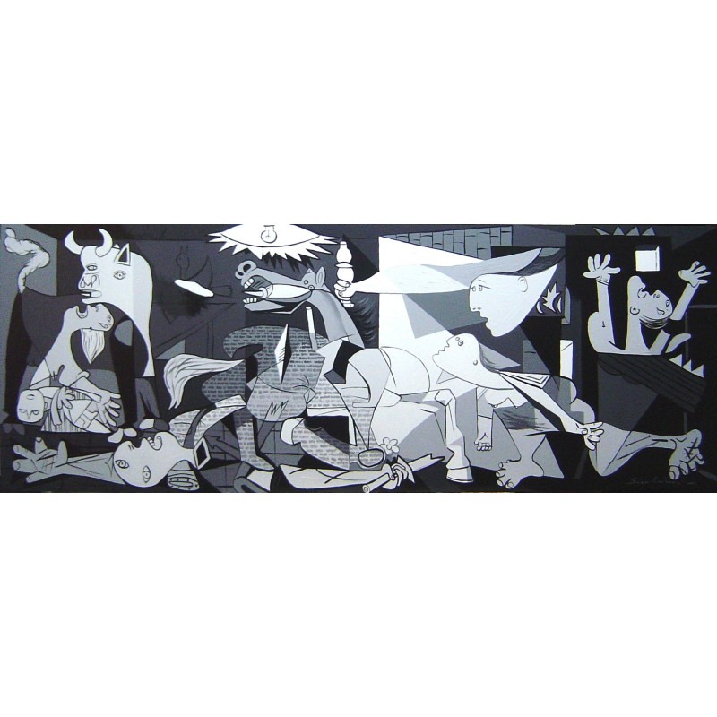 Arte moderno-Comprar El Guernica-decoración pared-Grandes gran formato XXL-venta online
